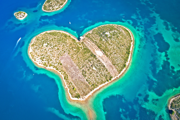 Einzigartige Orte zum Besichtigen in der Region Zadar