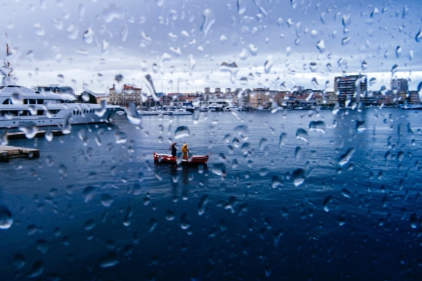 Zadar by rain