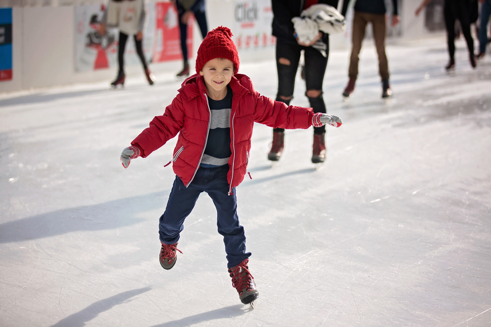 Ice, ice skating … at Višnjik