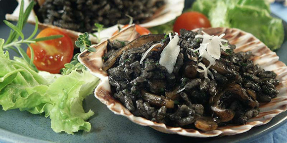 Dalmatian Cuisine – Black risotto